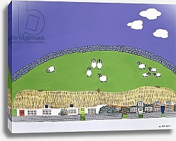 Постер Антохи Микаэла (совр) Sheep and clouds