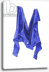 Постер Фислеуйэт Майлз (совр) Fierce Blue Shirt, 2003