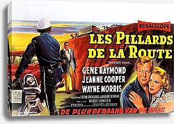 Постер Film Noir Poster - Plunder Road