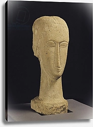 Постер Модильяни Амедео (Amedeo Modigliani) Head, c.1911-12