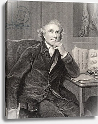 Постер Рейнолдс Джошуа (последователи) John Hunter, engraved by G.H. Adcock, from 'National Portrait Gallery, volume V', published c.1835