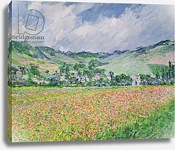 Постер Моне Клод (Claude Monet) The Poppy Field near Giverny, 1885