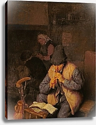 Постер Остаде Адриан The Flute Player, 17th century