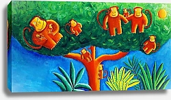 Постер Николс Жюли (совр) Monkeys in a Tree, 2002