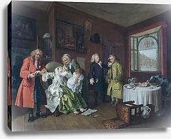 Постер Хогарт Уильям Marriage A-la-Mode - 6, The Lady's Death