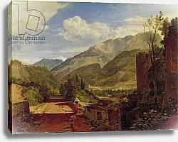 Постер Тернер Уильям (William Turner) Chateau de St. Michael, Bonneville, Savoy, 1803