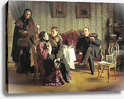 Постер Корзухин Алексей Разлука. 1872
