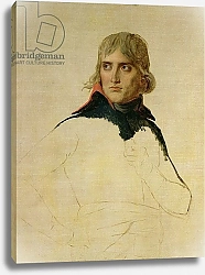 Постер Давид Жак Луи Unfinished portrait of General Bonaparte c.1797-98