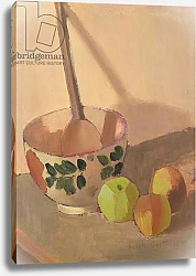 Постер Гертлер Марк Still Life with Apples and a Mixing Bowl, 1913
