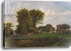Постер Иннес Джордж Massachusetts Landscape, 1865