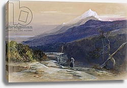 Постер Лир Эдвард No.0950 Mount Athos, 1857