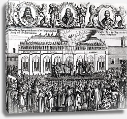 Постер Школа: Голландская 17в The Beheading of King Charles I 1649