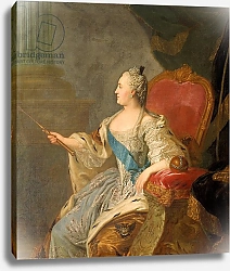 Постер Рокотов Федор Catherine the Great, 1763