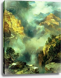 Постер Моран Томас Mist in the Canyon, 1914