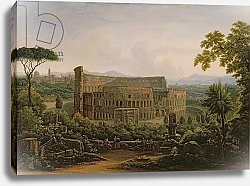 Постер Матвеев Федор View of the Colosseum from the Palatine Hill, Rome, 1816