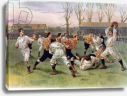 Постер The Football Match, 1890