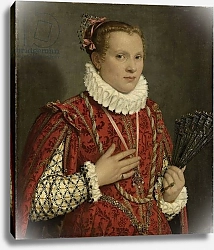Постер Морони Джованни Баттиста Portrait of a Young Woman, 1560-78