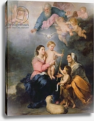Постер Мурильо Бартоломе The Holy Family or The Virgin of Seville
