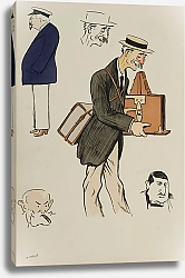 Постер Гурса Жорж M Legru, M Raphael, M Landau, Lucien Cahen