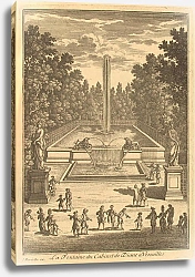 Постер Перель Габриэль Вид на фонтан Дианы в Версале