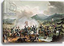 Постер Хит Уильям (грав, бат) Battle of Morales, 2nd June, 1813: engraved by Thomas Sutherland