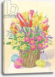 Постер Бентон Линда (совр) Easter Basket, 1996