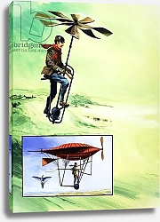 Постер Школа: Английская 20в. Early attempts at powered flight