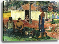 Постер Гоген Поль (Paul Gauguin) Почему ты злишься? (No te aha oe riri?)