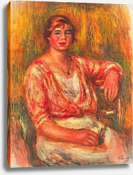 Постер Ренуар Пьер (Pierre-Auguste Renoir) Доярка