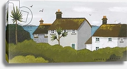 Постер Хардинг Софи (совр) Cottage and Palms