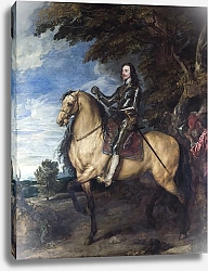 Постер Дик Энтони Портрет Чарльза I на коне