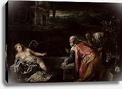 Постер Бассано Якопо Susanna and the Elders, 1585