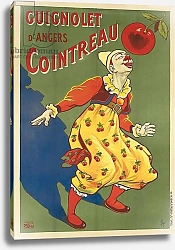 Постер Оге Эжен Advertising poster for Guignolet's Cointreau, c.1900