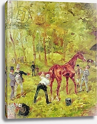 Постер Тулуз-Лотрек Анри (Henri Toulouse-Lautrec) Souvenir d'Auteuil, 1881