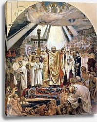 Постер Васнецов Виктор Baptism of Rus, 1885-96