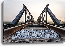 Постер Старый железнодорожный мост