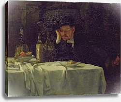 Постер Трубнер Хайнрих With wine from Rome, 1872