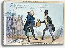 Постер Хит Уильям (грав, бат) How to get made an MP, 19th July 1830