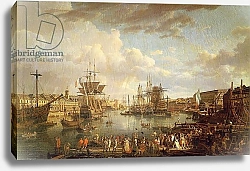 Постер Хью Жан-Франсуа View of the Port at Brest