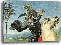 Постер Рафаэль (Raphael Santi) St. George Struggling with the Dragon, c.1503-05 2