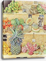 Постер Рив Джеймс (совр) Fruit-stall, La Laguinilla, 1998