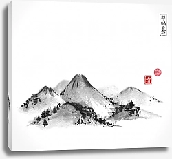 Постер Горы Японии