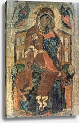 Постер The Virgin of the Tolg, Yaroslavl School, 13th century