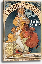 Постер Муха Альфонс Chocolat Idéal