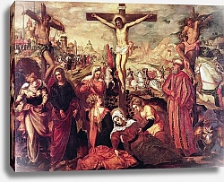 Постер Тинторетто Джакопо Crucifixion 2