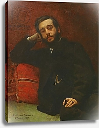 Постер Бонна Леон Portrait of Adrien Barthe, 1866