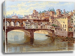 Постер Брандис Антуанетта Florence, Ponte Vecchio