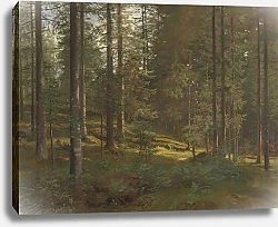 Постер Гуде Ханс Wooded Landscape