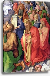 Постер Дюрер Альбрехт Landauer Altarpiece: King David, 1511