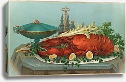 Постер Уилки Роберт Lobster, Eggs, Celery